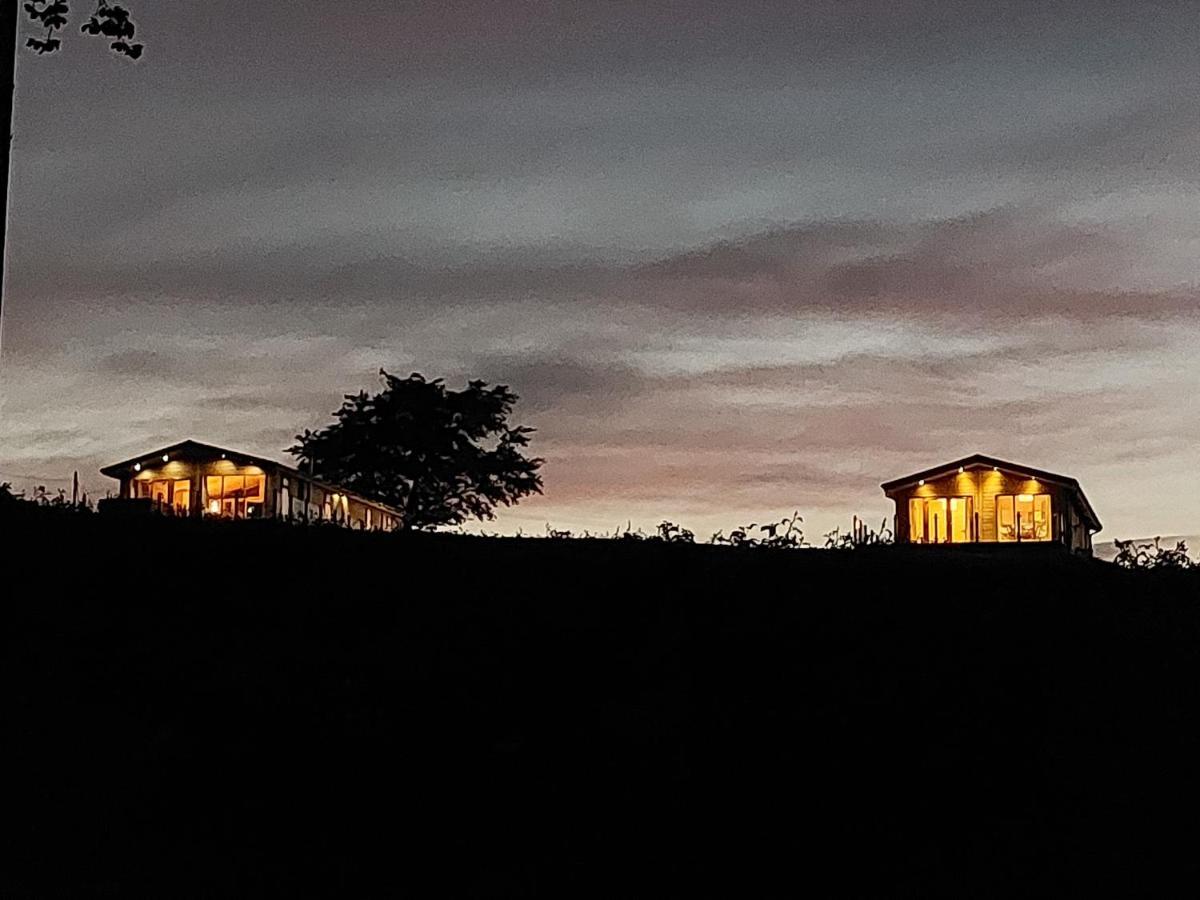 Luxury Family Beechwood Lodge With Hot Tub Lochwinnoch المظهر الخارجي الصورة